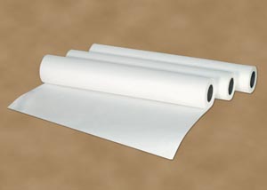 Table Paper Crepe Finish White 14.5″ x 125′ [001 .. .  .  